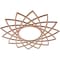 Ekena Millwork Eleanor Wood Fretwork Pierced Ceiling Medallion, Cherry, 16"OD x 6 1/8"ID x 3/8"T CMWP16X16X0375EACH - alternate 2